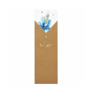 نشانگر کتاب طرح گل آبرنگی