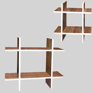 شلف دیواری مدل آسارا 054 مجموعه 2 عددی