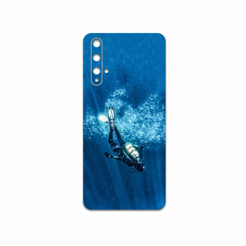 برچسب پوششی ماهوت مدل Scuba-Diving مناسب برای گوشی موبایل هوآوی Nova 5T