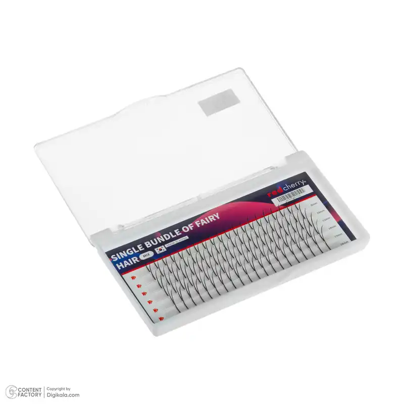 مژه مصنوعی رد چری مدل اسپایک سینگل کد 101