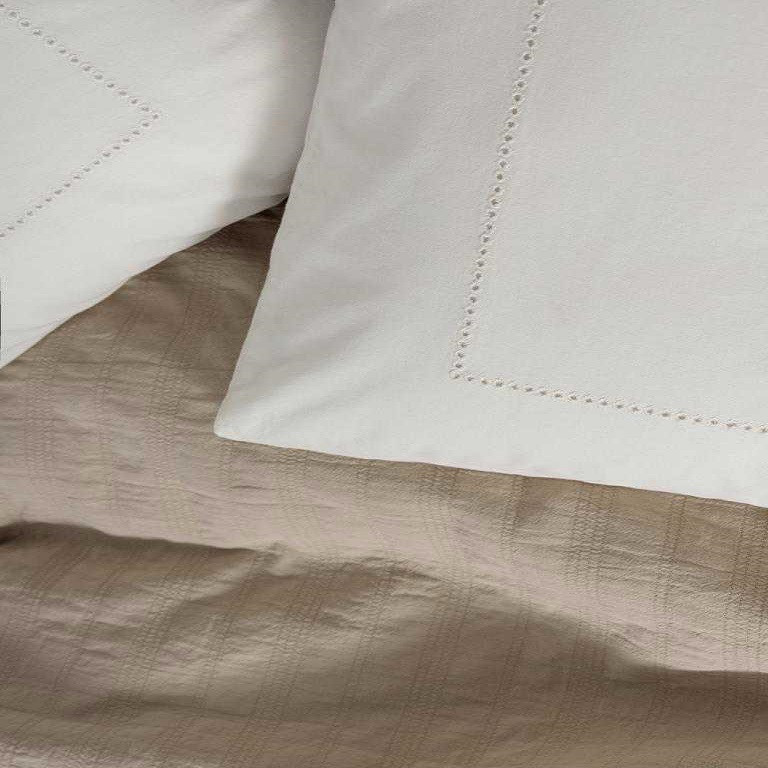 سرویس روتختی دو نفره 6 تکه کاتن باکس مدل Natura Vilo Bej Pike Takimi C.K