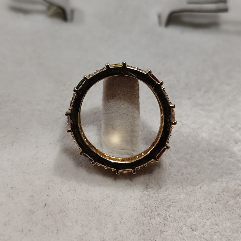 انگشتر زنانه مدل حلقه نگینی