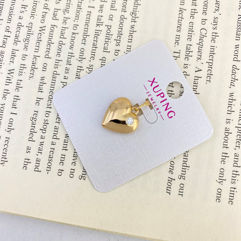 آویز گردنبند زنانه ژوپینگ مدل قلب کد N4165