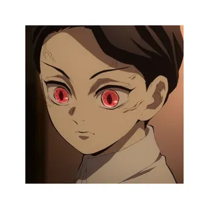 استیکر لپ تاپ و موبایل مدل انیمه طرح شیطان کش موزان کیبوتسوجی demon slayer Muzan Kibutsuji کد 786