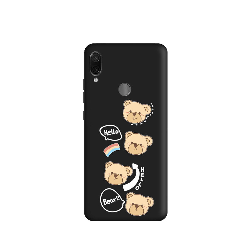 کاور طرح خرس بیر کد m2847 مناسب برای گوشی موبایل شیائومی Redmi Note 7 / Redmi Note 7 Pro