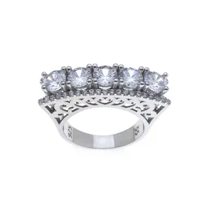 انگشتر نقره زنانه مدل AZ1104