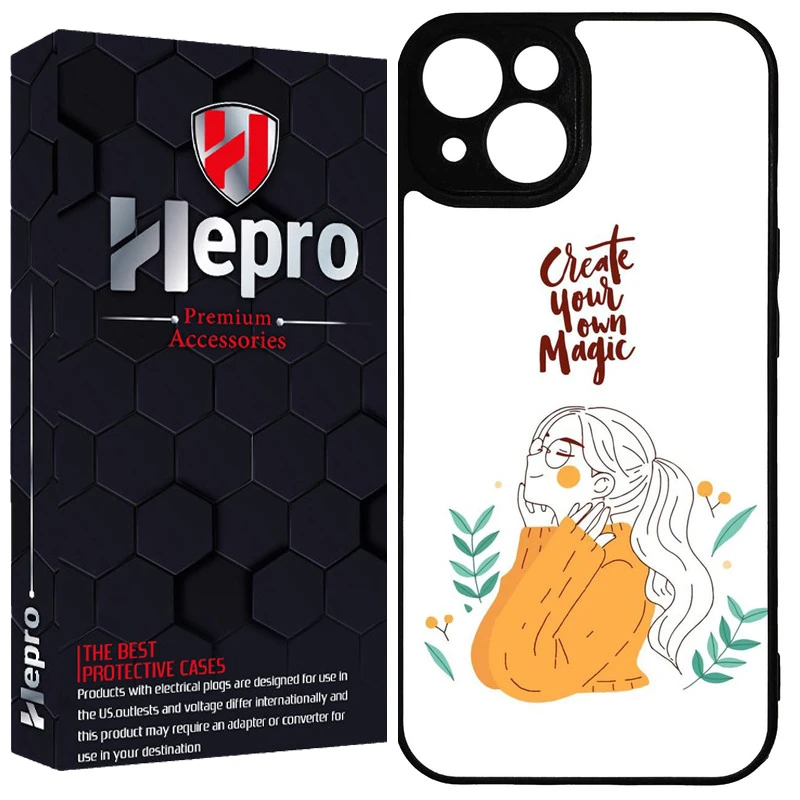 کاور هپرو طرح فانتزی مدل TPU مناسب برای گوشی موبایل اپل IPHONE 15