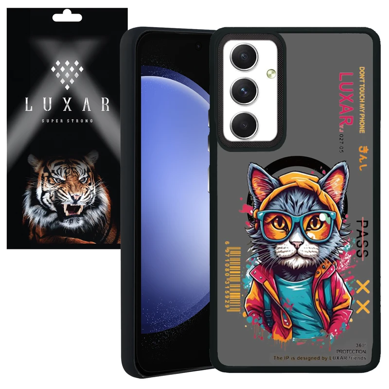 کاور لوکسار مدل Pollar Cat مناسب برای گوشی موبایل سامسونگ Galaxy S23 FE