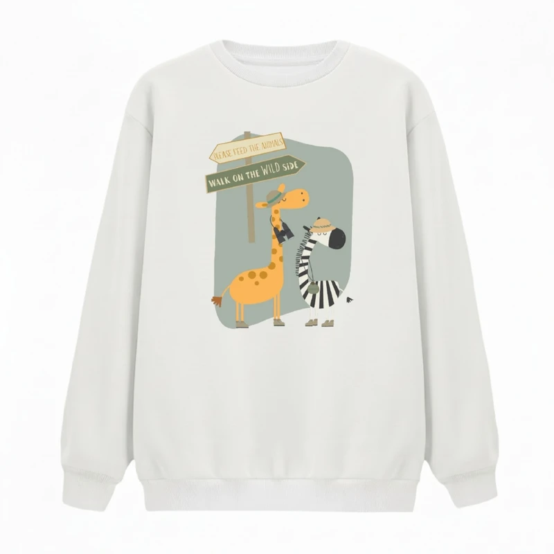 سویشرت زنانه مدل سمت وحشی 