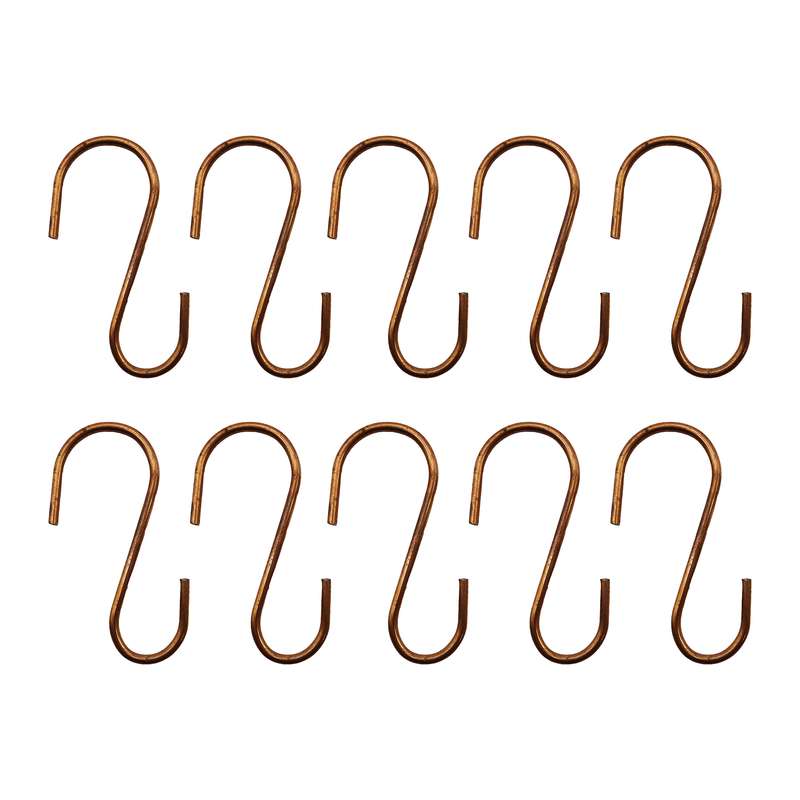 قلاب اویز مدل داگ طرح اس شکل کد YP-BARIK-11.5CM مجموعه 10 عددی