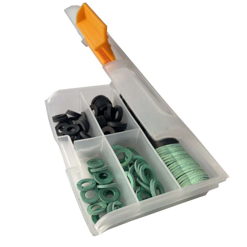 واشر مدل 3/8 1/2 3/4 مجموعه 120 عددی واشر مدل 3/8 1/2 3/4 مجموعه 120 عددی