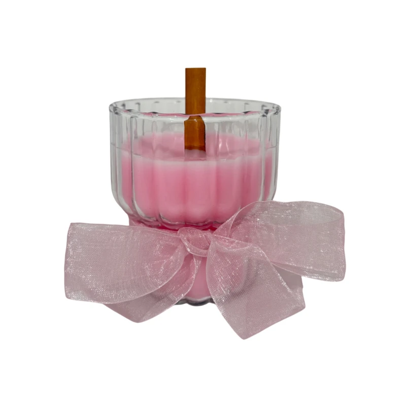 شمع لیوانی بدون‌بو مدل فانتزی طرح ونوس زمان اتمام 40 ساعت