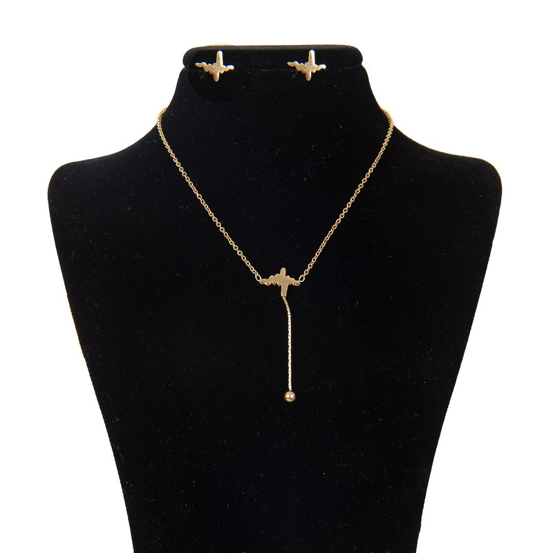 نیم ست زنانه طرح ضربان کد RKH_756