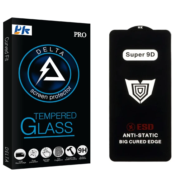 محافظ صفحه نمایش پی کی مدل Super 9D Delta2 مناسب برای گوشی موبایل هوآوی Pura 80 Pro Plus 5G