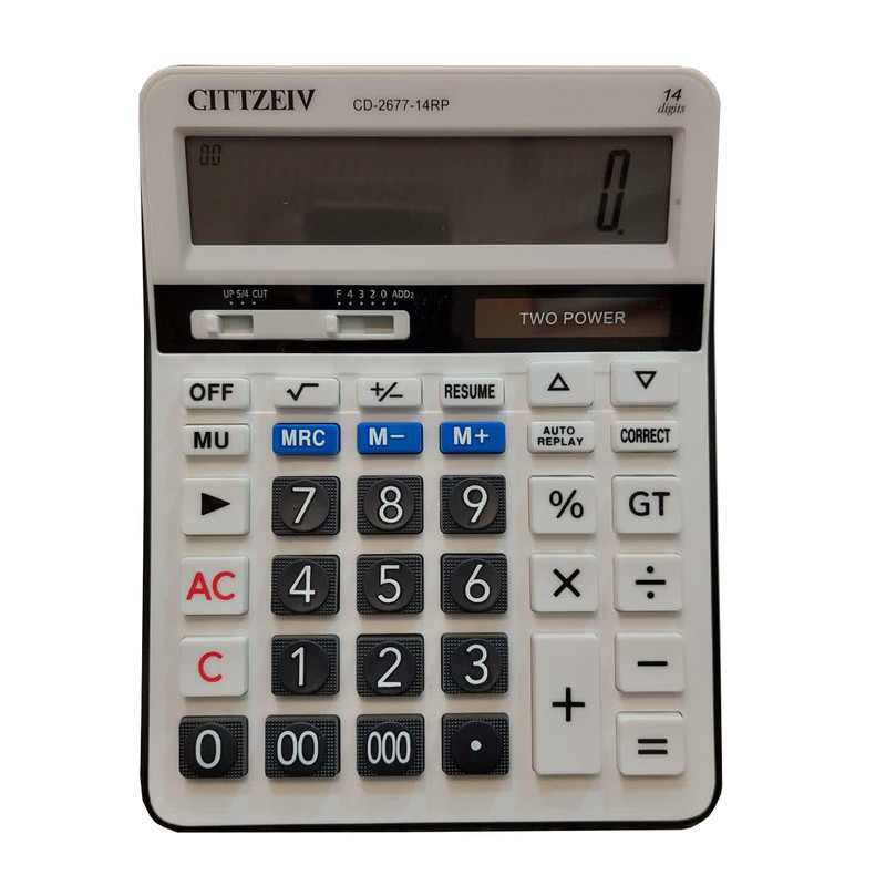 ماشین حساب سیتزیو مدل CD-2677-14RP