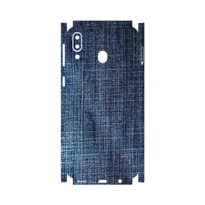 برچسب پوششی ماهوت مدل Fabric Texture 3-FullSkin مناسب برای گوشی موبایل سامسونگ Galaxy M20