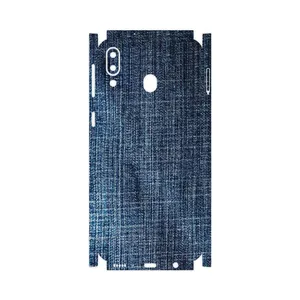 MAHOOT Fabric Texture 3-FullSkin Cover Sticker for Samsung Galaxy M20