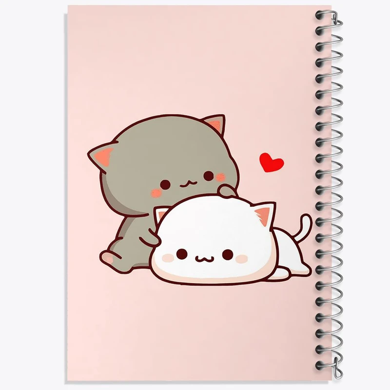 دفتر نقاشی 50 برگ خندالو مدل گربه های بامزه کد 22031