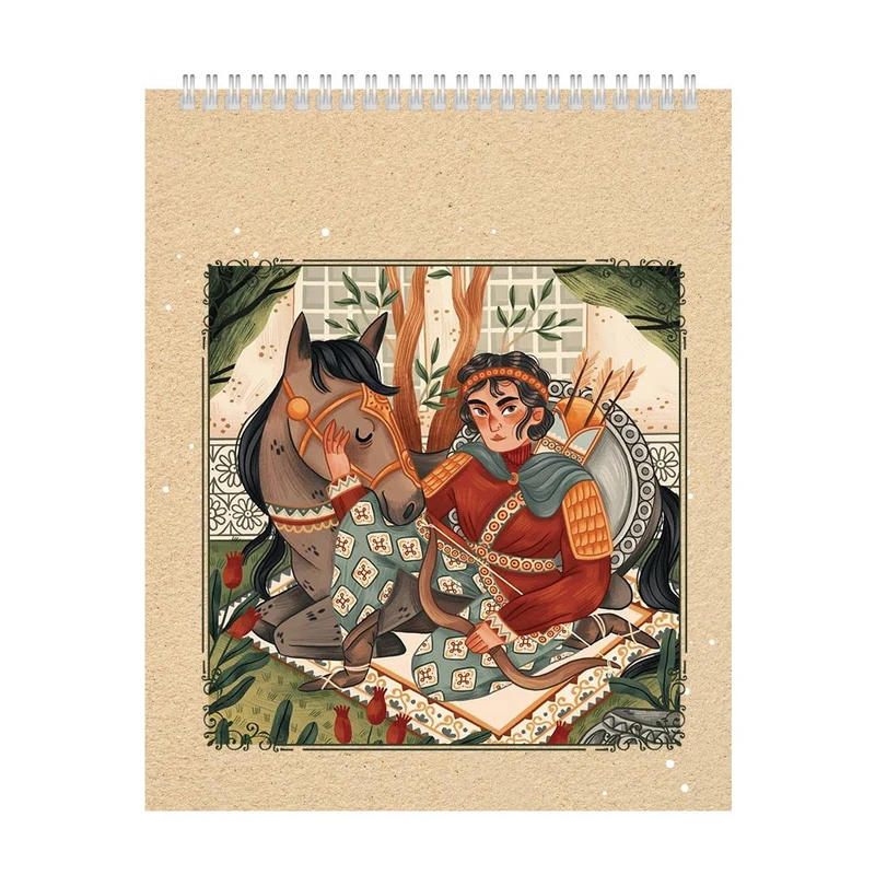 دفتر بولت ژورنال نویسی 60 برگ مدل 102