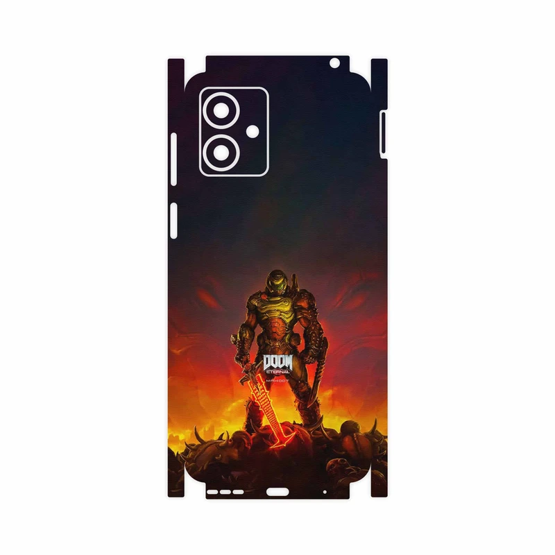 برچسب پوششی ماهوت مدل DOOM Game Series-FullSkin مناسب برای گوشی موبایل موتورولا Moto G14