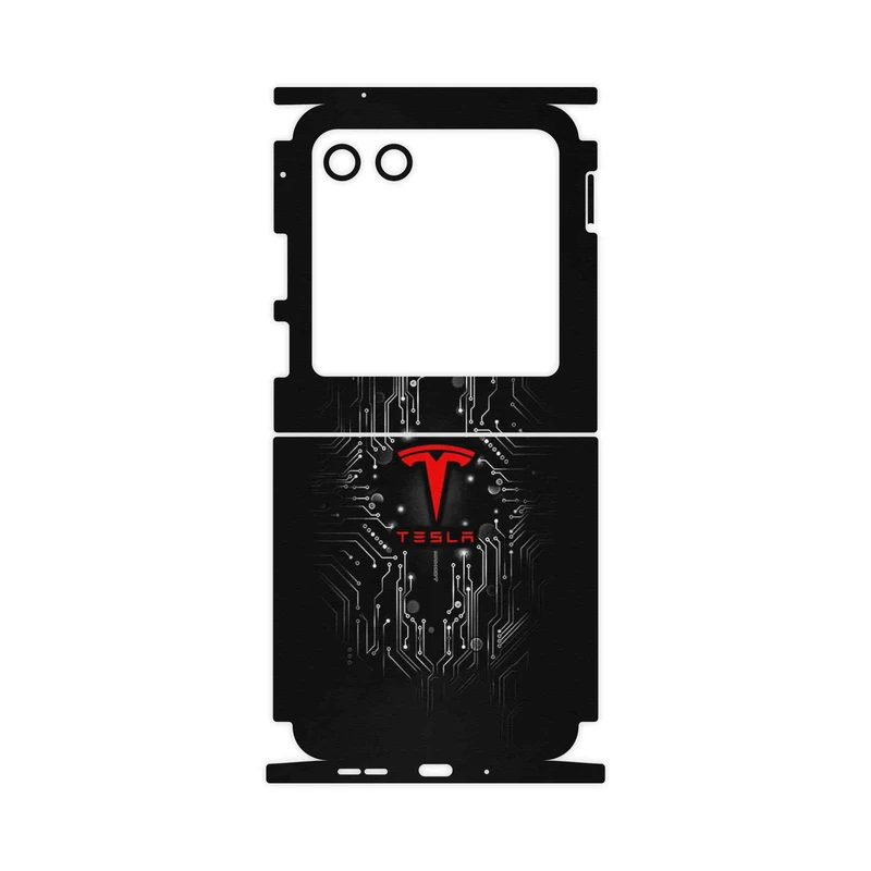 برچسب پوششی ماهوت مدل TESLA-FullSkin مناسب برای گوشی موبایل موتورولا Razr 40 Ultra