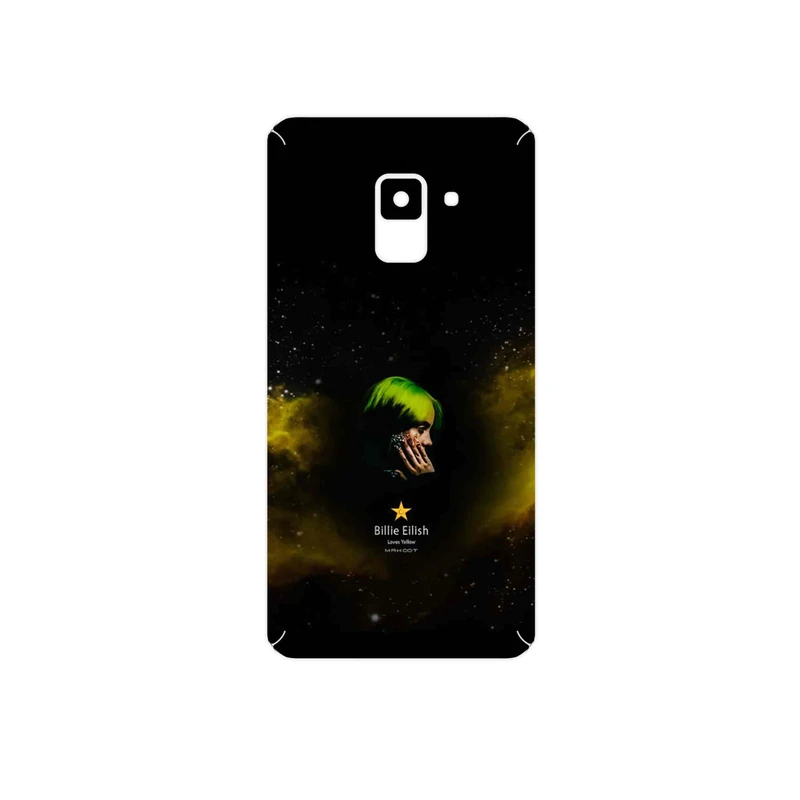 برچسب پوششی ماهوت مدل Billie Eilish مناسب برای گوشی موبایل سامسونگ Galaxy A8 2018