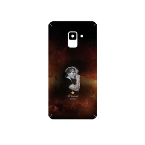 MAHOOT Ed Sheeran Cover Sticker for Samsung Galaxy A8 2018