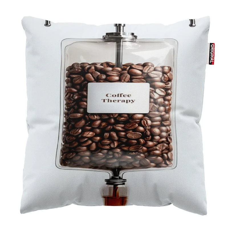 کوسن پاد آفرین مدل قهوه کد 806 سایز 30*30 سانتی متر