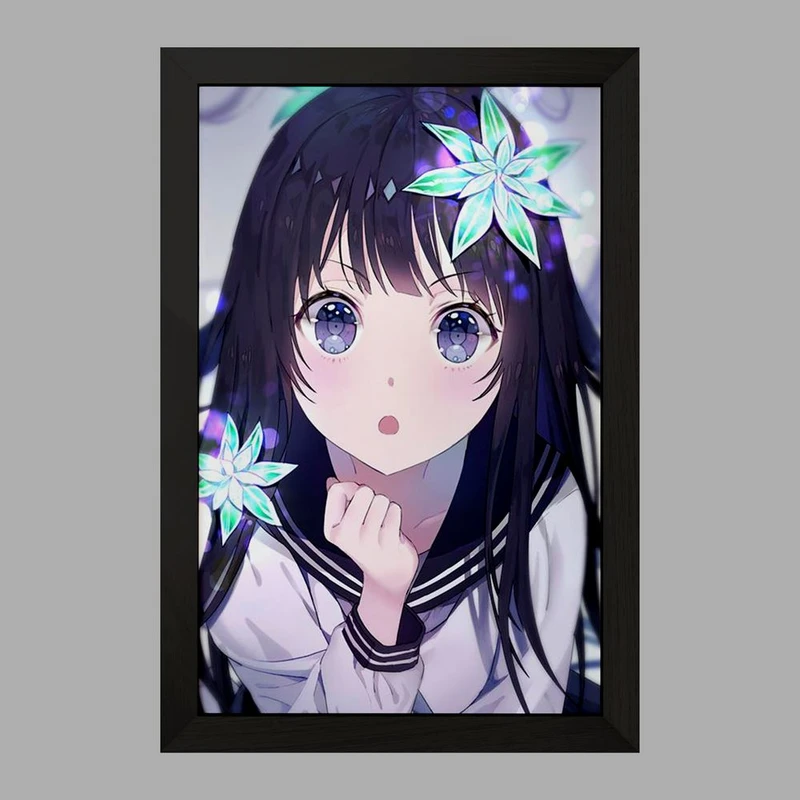 تابلو خندالو مدل چیتاندا انیمه هیوکا Hyouka  کد 17049