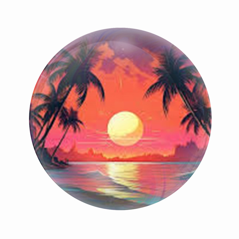 مگنت عرش طرح منظره ساحل کد Asm4514