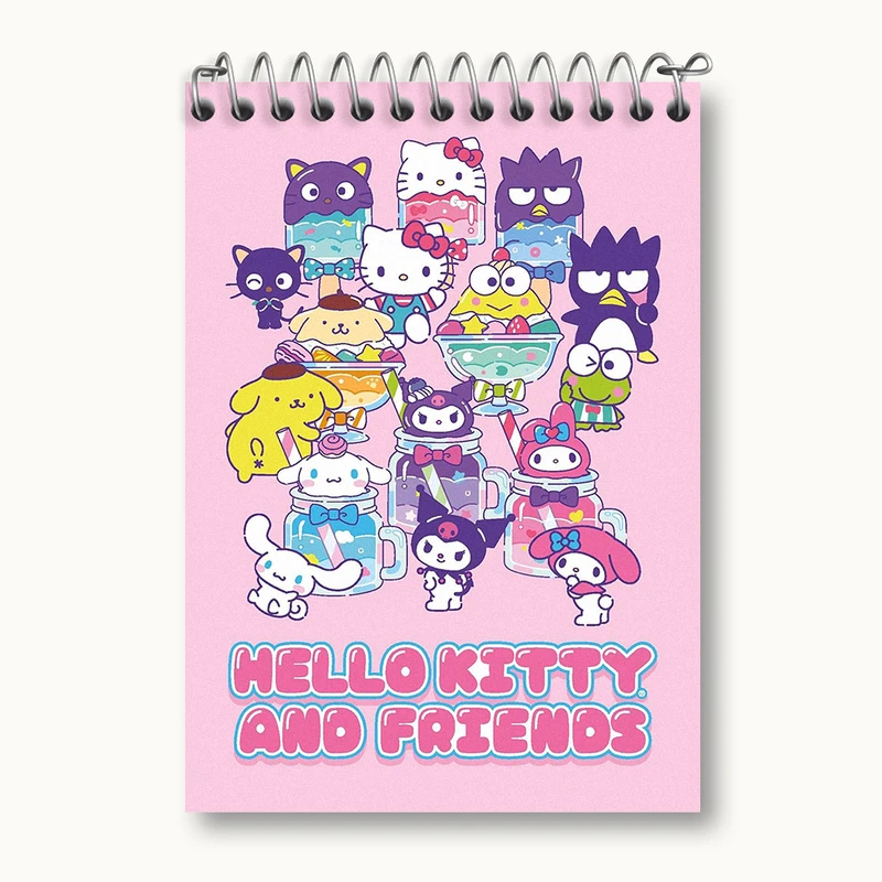 دفتر یادداشت 50 برگ خندالو طرح کرومی (Kuromi) کد N4228