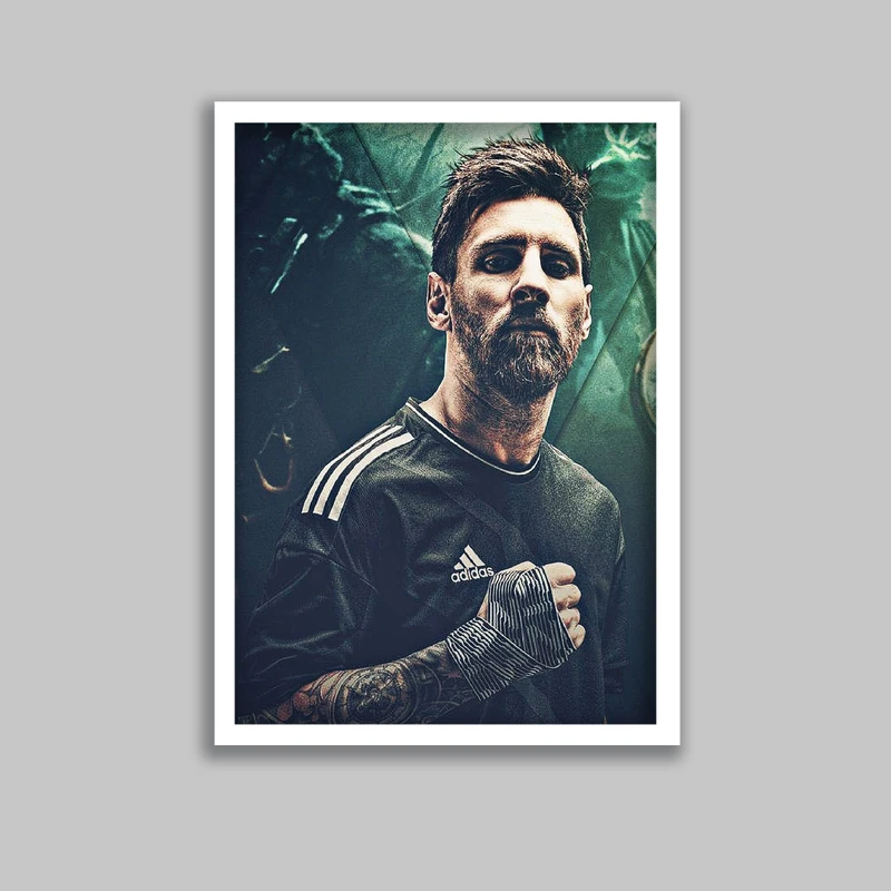 تابلو مدل لیونل مسی Lionel Messi کد LA-G10557