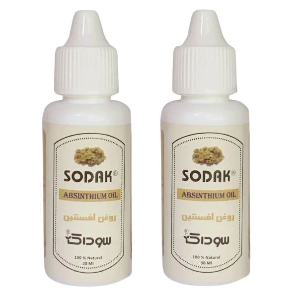 روغن بدن سوداک مدل افسنتین حجم 30 میلی لیتر مجموعه 2 عددی