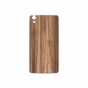 MAHOOT Light Walnut Wood Cover Sticker for BlackBerry DTEK 50
