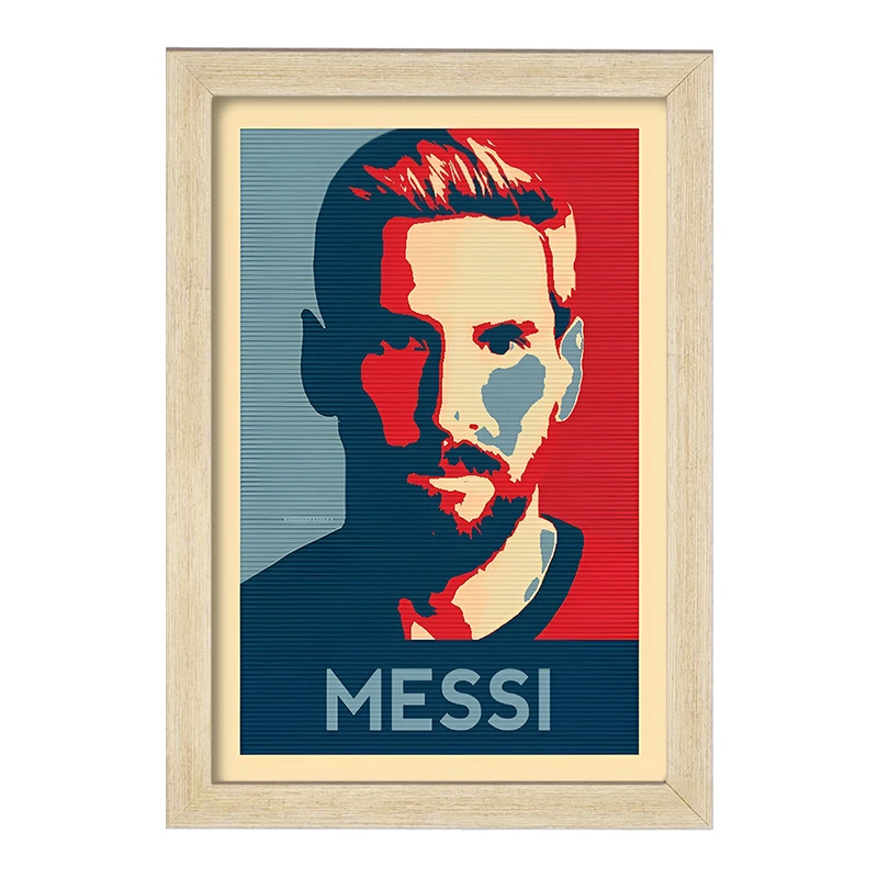 تابلو خندالو مدل لیونل مسی کد F6476