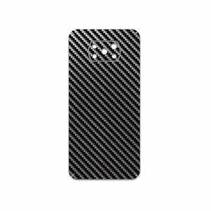 MAHOOT Glossy-Silver-Fiber Cover Sticker for Xiaomi Poco X3 Pro