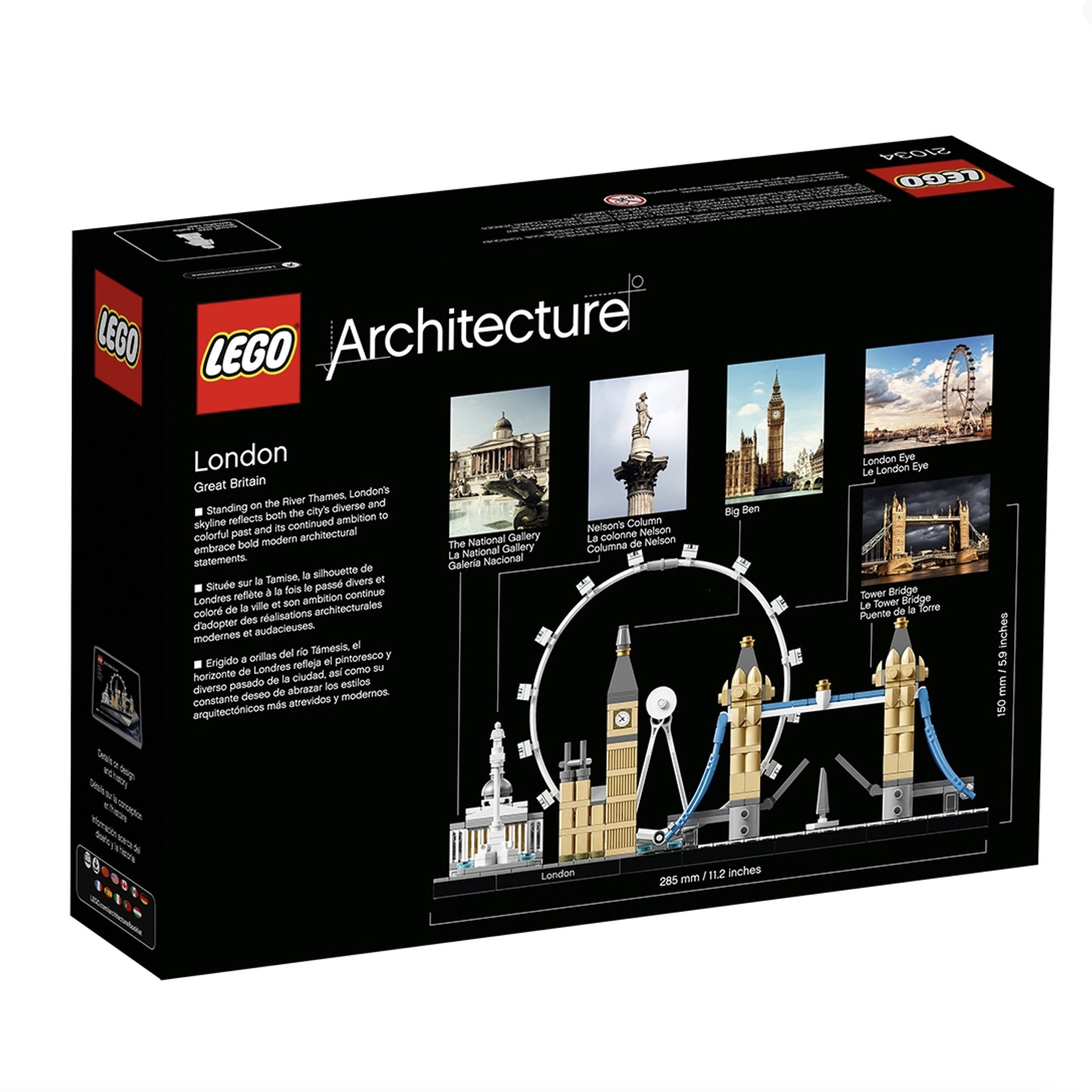 لگو سری معماری مدل لندن کد 21034