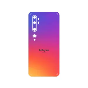 MAHOOT Instagram Cover Sticker for Xiaomi Mi Note 10 Pro