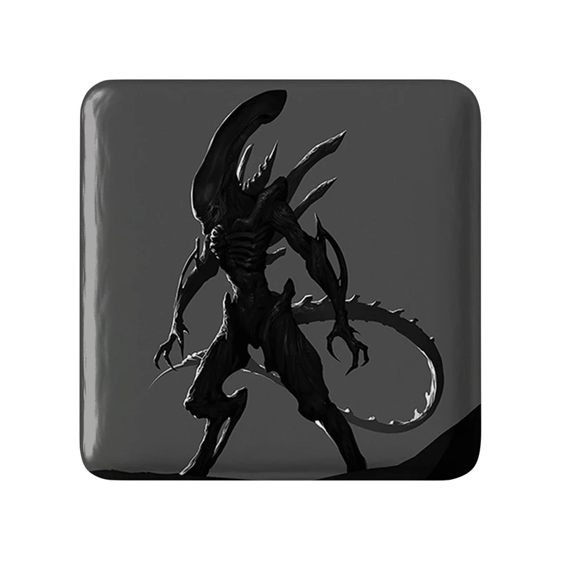 پیکسل خندالو طرح بازی بیگانه (Alien) مدل مربعی کد 32785