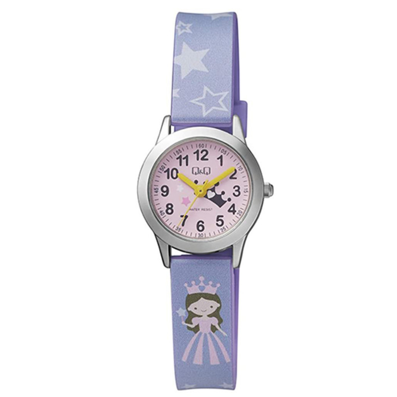 ساعت مچی عقربه ای بچگانه کیو اند کیو مدل QC29J305Y ساعت مچی عقربه ای بچگانه کیو اند کیو مدل QC29J305Y