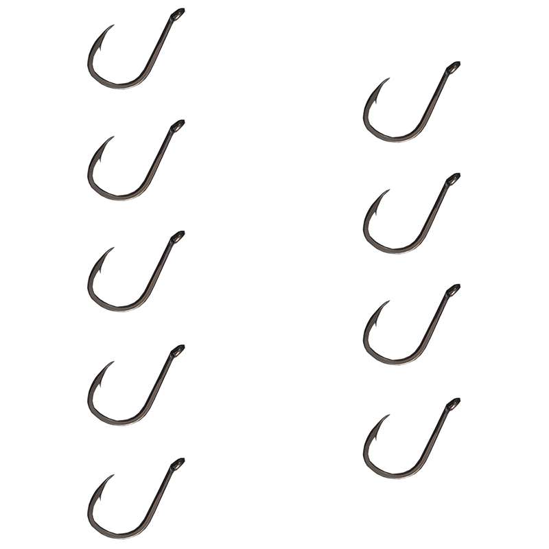 قلاب ماهیگیری اسکار طرح پایه کوتاه مدل OHS-10 سایز 10 بسته 9 عددی