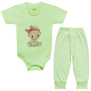 ست بادی و شلوار نوزادی کارانس مدل BSTG-3174