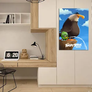 تابلو شاسی کودک مدل Angry Birds کد 33