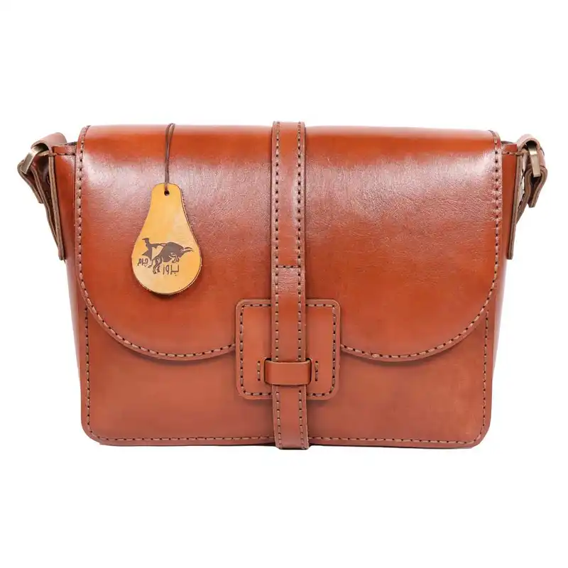 کیف دوشی زنانه بروز چرم مدل kdo1124