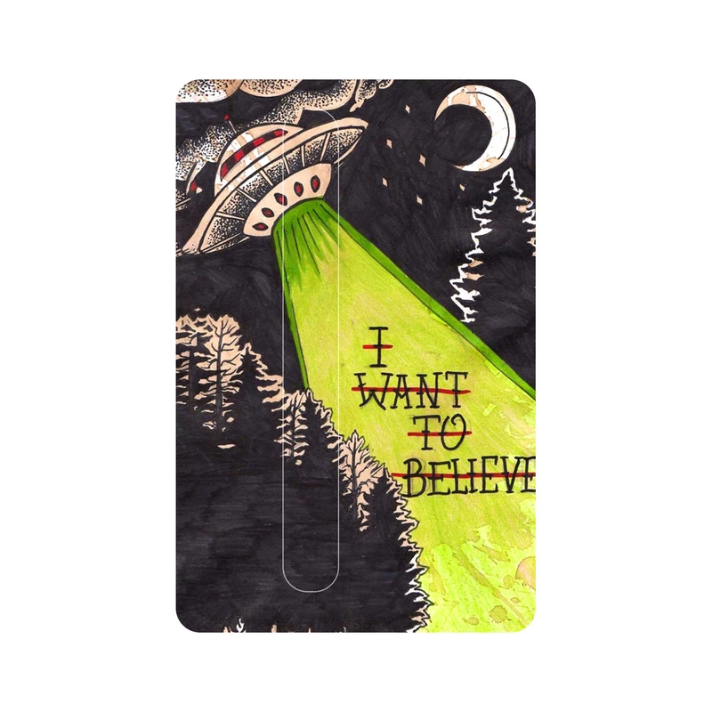 استیکر کارت پیکسل میکسل مدل می خواهم باور کنم فضایی