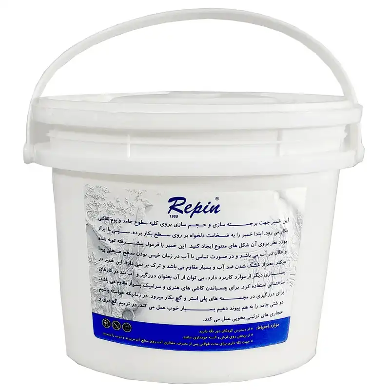 خمیر تکسچر سرامیک رپین کد 1960 حجم 1‌ لیتر