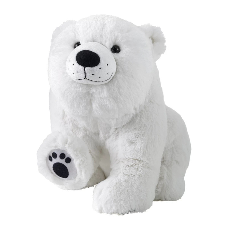 عروسک طرح خرس قطبی مدل Kohls Cares Polar Bear کد SZ11/770 ارتفاع 28 سانتی‌متر