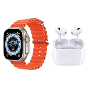 ساعت هوشمند مدل X8 UNIQUE COMBINATION به همراه هدفون بی سیم