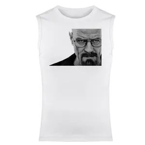 تاپ مردانه مدل breaking bad  کد SH117 رنگ سفید
