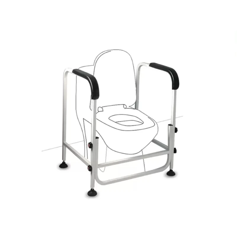 عکس شماره 4 : فریم کمکی توالت فرنگی آرامش سازان مدل تعادل کد as70